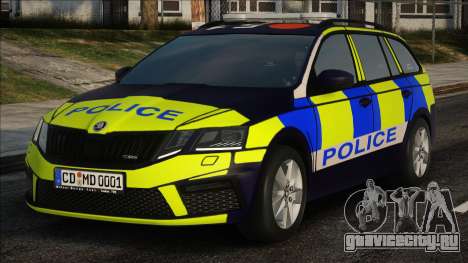 Skoda Octavia VRS Police для GTA San Andreas