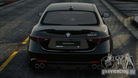 Alfa Romeo Giulia MT для GTA San Andreas