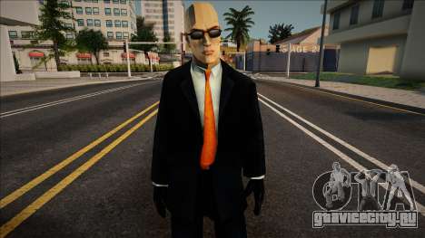 Agent 17 from Hitman 2 Silent Assassin для GTA San Andreas