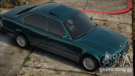 BMW E34 Green для GTA San Andreas