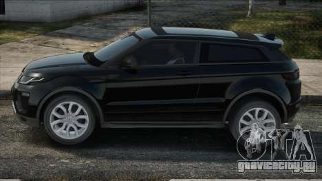 Range Rover Evoque Coupe Blek для GTA San Andreas