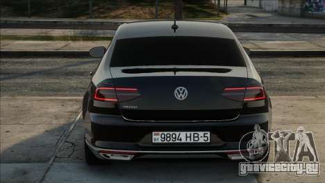 Volkswagen Passat B8 Black для GTA San Andreas