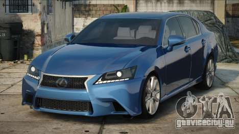 Lexus GS350 Blue для GTA San Andreas