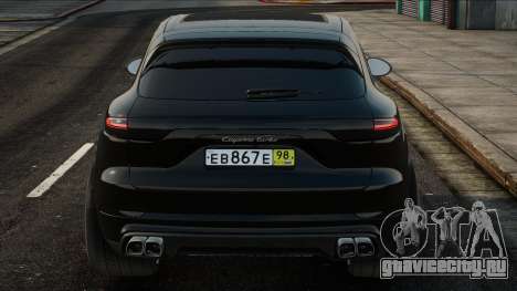 Porsche Cayenne Turbo Blek для GTA San Andreas