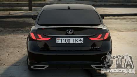 Lexus GS350 Blac для GTA San Andreas