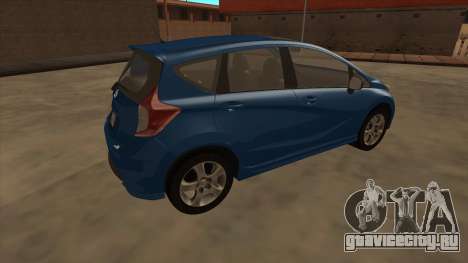 2014 Nissan Note E12 для GTA San Andreas