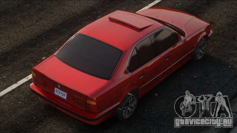 BMW 525 Red для GTA San Andreas