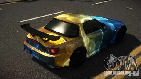 Honda S2000 Richay S6 для GTA 4