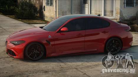 Alfa Romeo Giulia Quadrifoglio 2017 Red для GTA San Andreas