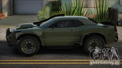 2010 Dodge Challenger SRT Military для GTA San Andreas