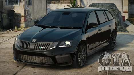 Skoda Octavia RS Black для GTA San Andreas