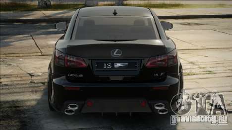 Lexus IS-F Blak для GTA San Andreas