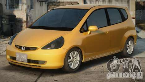 Honda Jazz Yellow для GTA San Andreas