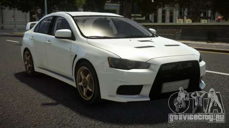 Mitsubishi Lancer Evolution X DSF для GTA 4