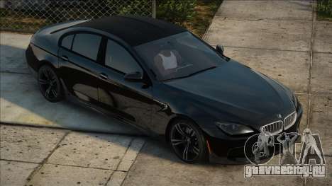 Bmw M6 Gran Coupe Black для GTA San Andreas