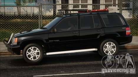 Jeep Grand Cherokee V8 Blek для GTA San Andreas