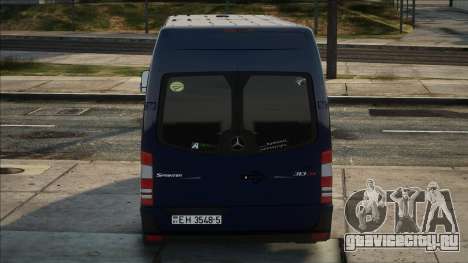 Mercedes-Benz Sprinter 313 CDI BLUE для GTA San Andreas