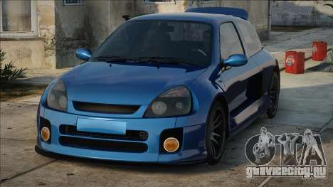 Renault Clio V6 Sport BLUE для GTA San Andreas