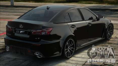 Lexus IS-F Blak для GTA San Andreas