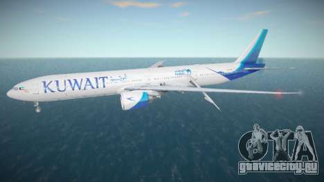 Kuwait Airways Boeing 777-369ER 9K-AOM для GTA San Andreas