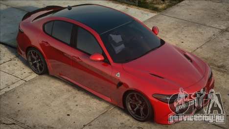 Alfa Romeo Giulia Quadrifoglio 2017 Red для GTA San Andreas