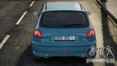 Peugeot 206 BL для GTA San Andreas