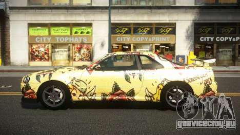 Nissan Skyline R34 Heroshi S11 для GTA 4