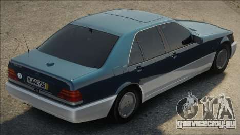 Mercedes-Benz W140 600SE Dorest для GTA San Andreas