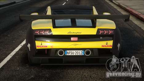 2010 Lamborghini Gallardo LP560-4 GT3 Reiter для GTA San Andreas