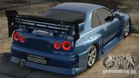 Nissan GT R34 [gtr] для GTA San Andreas