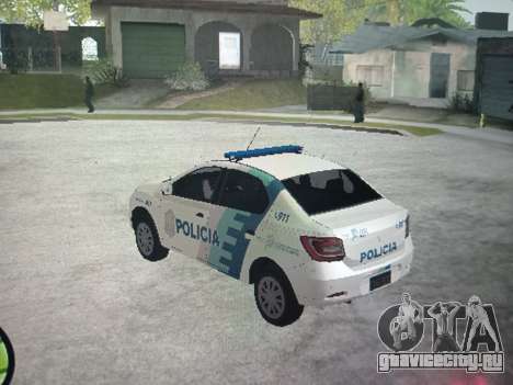 Renault Logan Police для GTA San Andreas