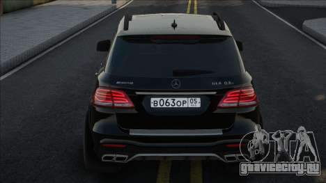 Mercedes-Benz GLE 63S AMG Black для GTA San Andreas