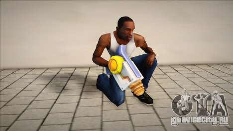 Beam Gun Yellow для GTA San Andreas