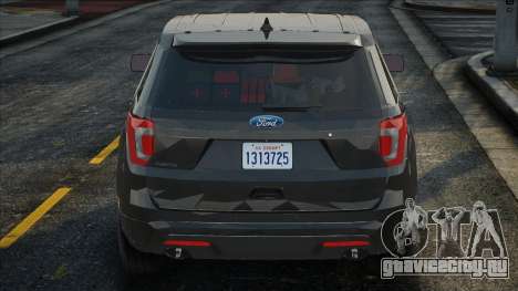 LAPD 2016 Ford Explorer Unmarked для GTA San Andreas