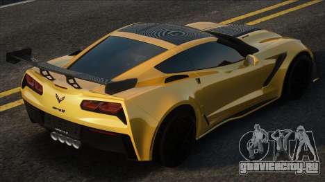 Chevrolet Corvette ZR1 2019 Yellow для GTA San Andreas