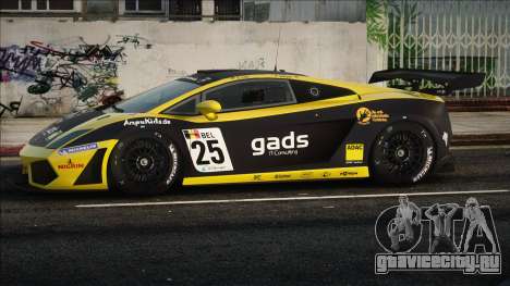 2010 Lamborghini Gallardo LP560-4 GT3 Reiter для GTA San Andreas