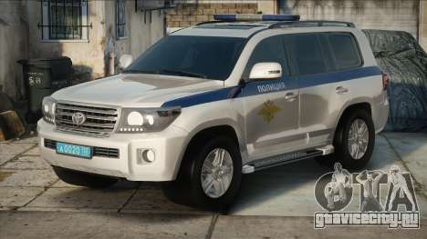 Toyota Land Cruiser 200 ДПС Полиция для GTA San Andreas