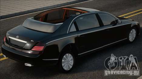 Maybach 62S Landaulet 2009 для GTA San Andreas