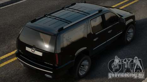 Cadillac Escalade ESV 2012 Black для GTA San Andreas