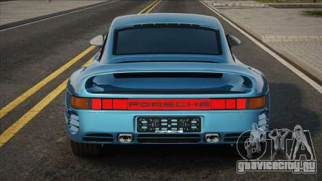 Porsche 959 1987 Blue для GTA San Andreas