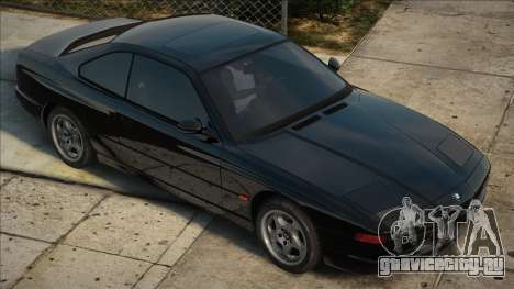 BMW 850CSI Blek для GTA San Andreas