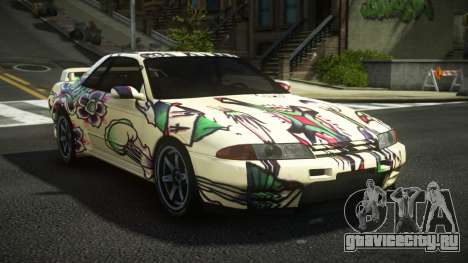 Nissan Skyline R32 Opus S11 для GTA 4