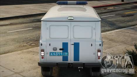 UAZ Буханка Полиция для GTA San Andreas