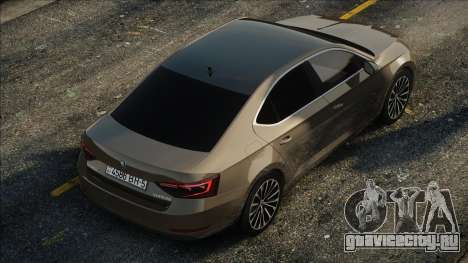 Skoda Superb Grey для GTA San Andreas