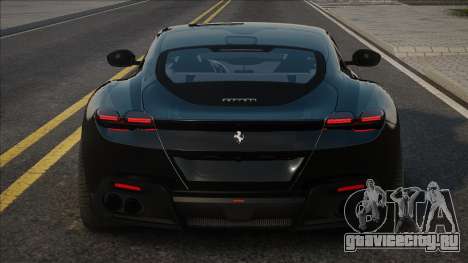 Ferrari Roma 20 Black для GTA San Andreas