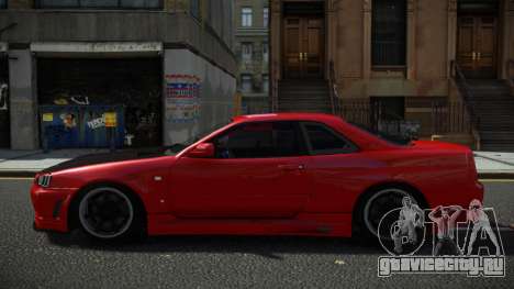 Nissan Skyline R34 Lanuga для GTA 4