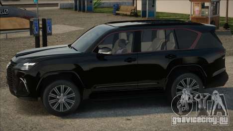 Lexus LX600 Black для GTA San Andreas