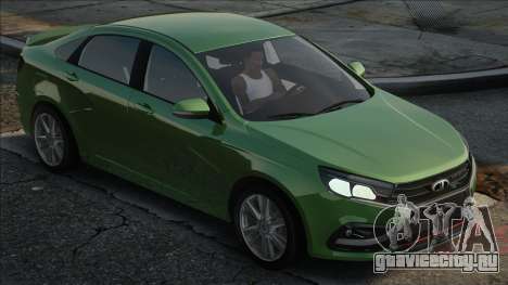 Lada Vesta Sport Green для GTA San Andreas