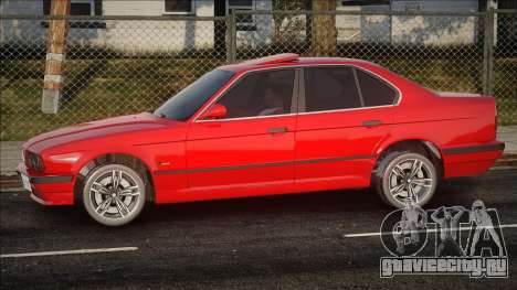 BMW 525 Red для GTA San Andreas