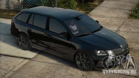 Skoda Octavia RS Black для GTA San Andreas